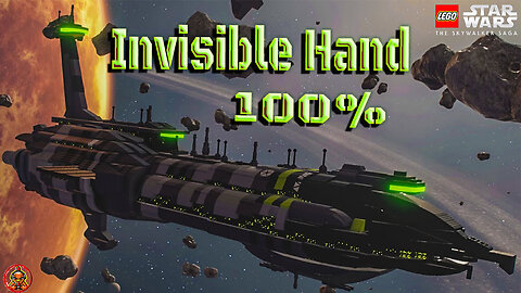 Lego Starwars The Skywalker Saga: Capital Ship The Invisible Hand 100% Kyber Bricks