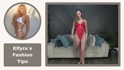 Krista_T Ultimate Lingerie Closet Try on Series Part 1 RED! Shein, Zaful, La Senza, Victoria Secret 