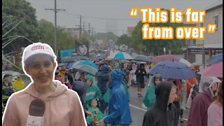Thousands march for freedom and against major political parties in Brisbane rally
