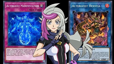 Yu-Gi-Oh! Duel Links - First Time! Ghost Gal Plays Altergeist Manifestation & Altergeist Hexstia