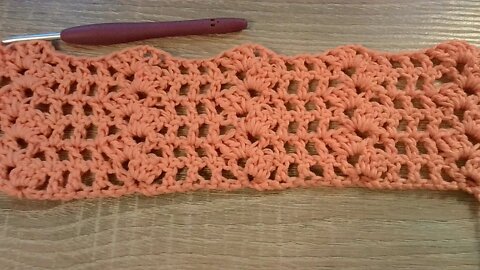 Left handed Feathers in a flock stitch.