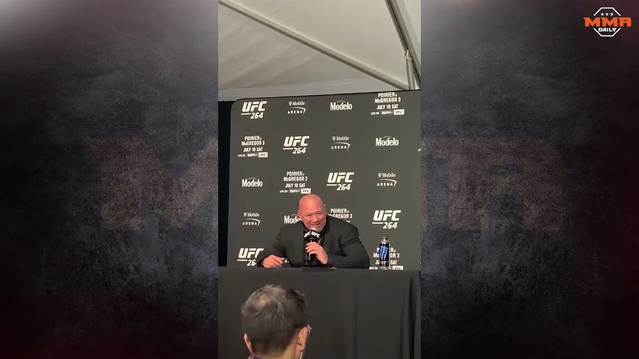 Will Dana White do a shoey?