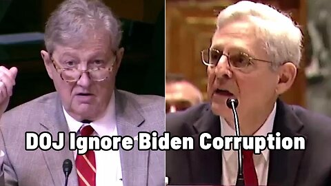 Sen. Kennedy Leaves AG Garland SHAKING With Question On Hunter Biden!