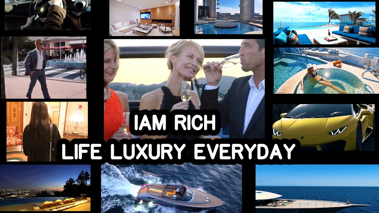 OPPIE ANDARESTA - JUST DREAM LIRYCS / MILIONAIRE LUXURY LIFE VISUALIZATION / JUST DREAMER