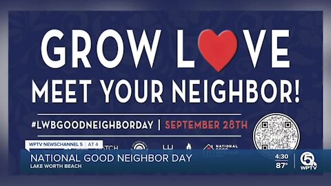 Lake Worth Beach celebrates National Good Neighbor Day