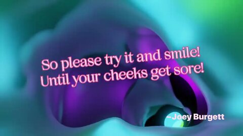 Smiling brings more love to the world!