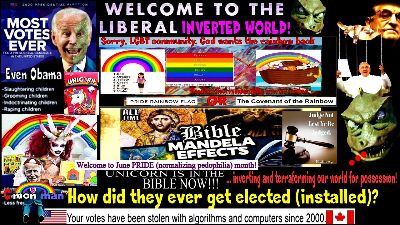 The Mandela Effect (Judge Not, Lest Ye Be Judged / Matthew 7:1)(See Mandela Effect links)
