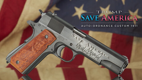 Introducing The Auto-Ordnance Trump Save America 1911!