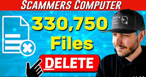 World's Largest 𝗦𝗖𝗔𝗠𝗠𝗘𝗥 File Deletion!