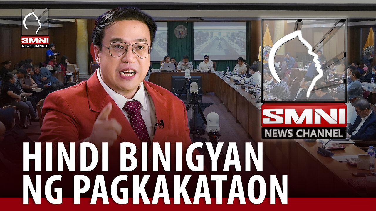 SMNI, hindi binigyan ng pagkakataon na magpakita ng ebidensya