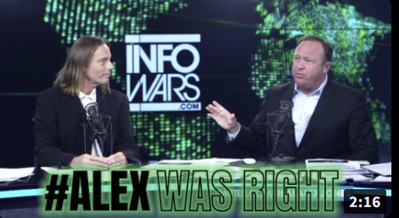 Gene Altering Vaccines Are Here: #AlexWasRight