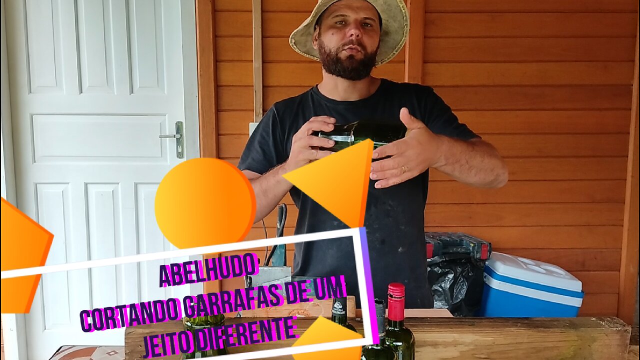 CORTANDO GARRAFAS, COM SERRA MARMORE