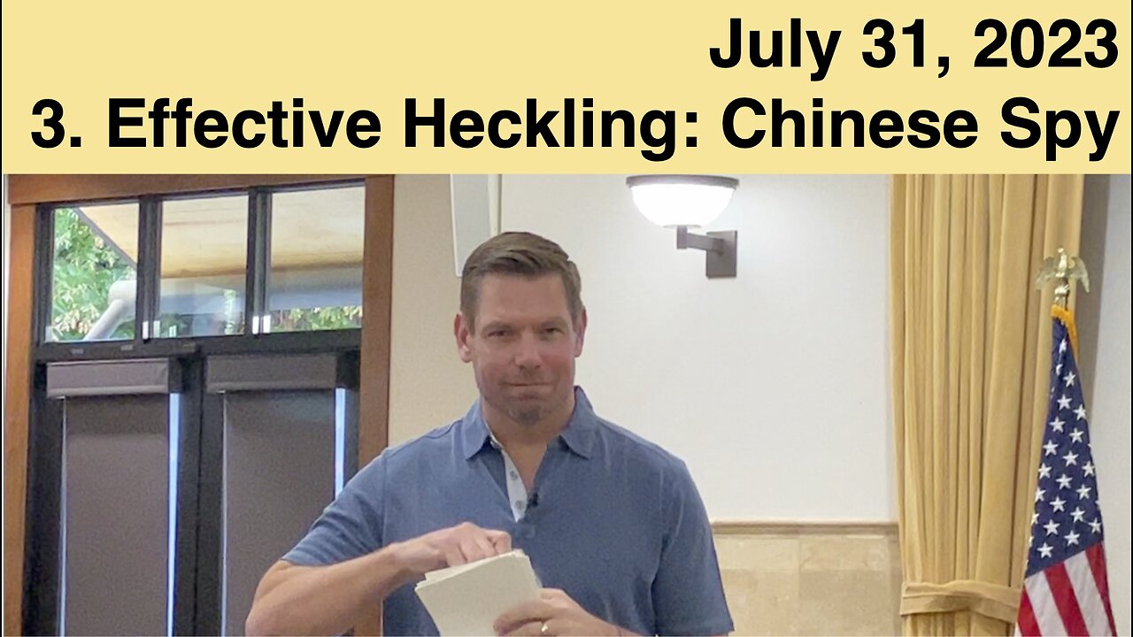 Effective Heckling 3. Chinese Spy