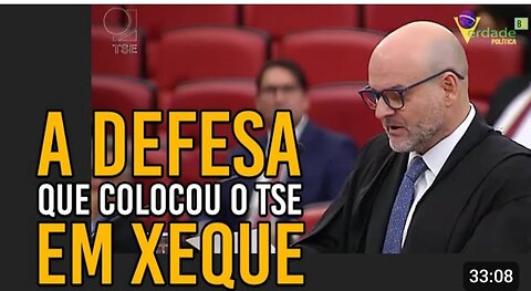 A DEFESA impecável que colocou o TSE em XEQUE