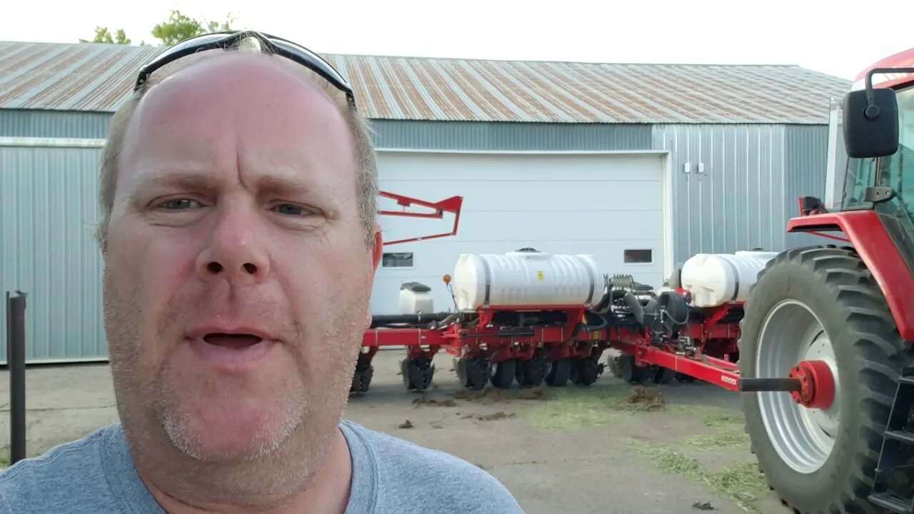 Planting Black Beans in Minnesota with a McCormick MTX150 and White 8200 planter.