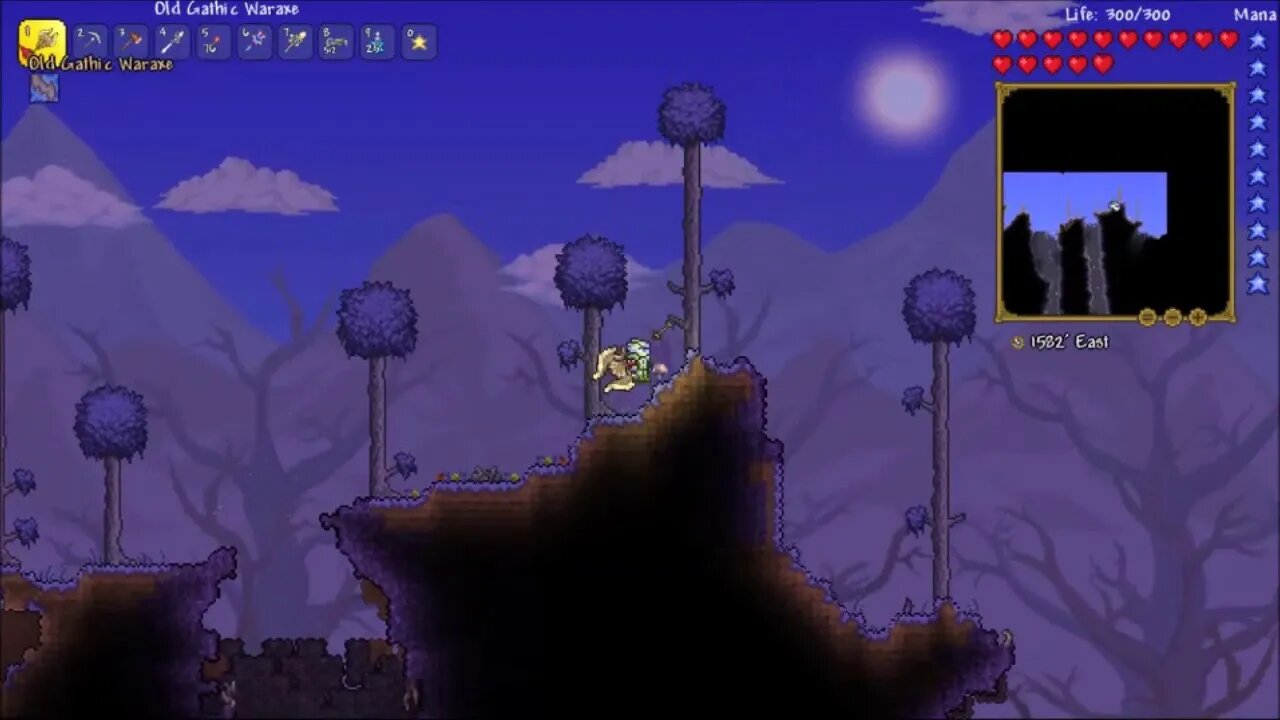 Modded Terraria: Not ready to face the Hive Mind