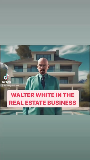 WALTER WHITE IN THE REAL ESTATE BUSINESS #walterwhiteedit #ryanserhant #weirdshorts #walterwhite