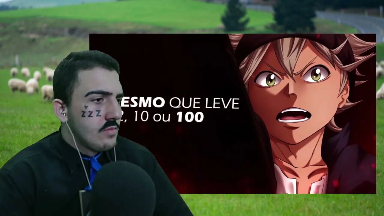 PASTOR REACT Rap do Asta (Black Clover) - EU VOU SER O REI MAGO | NERD HITS