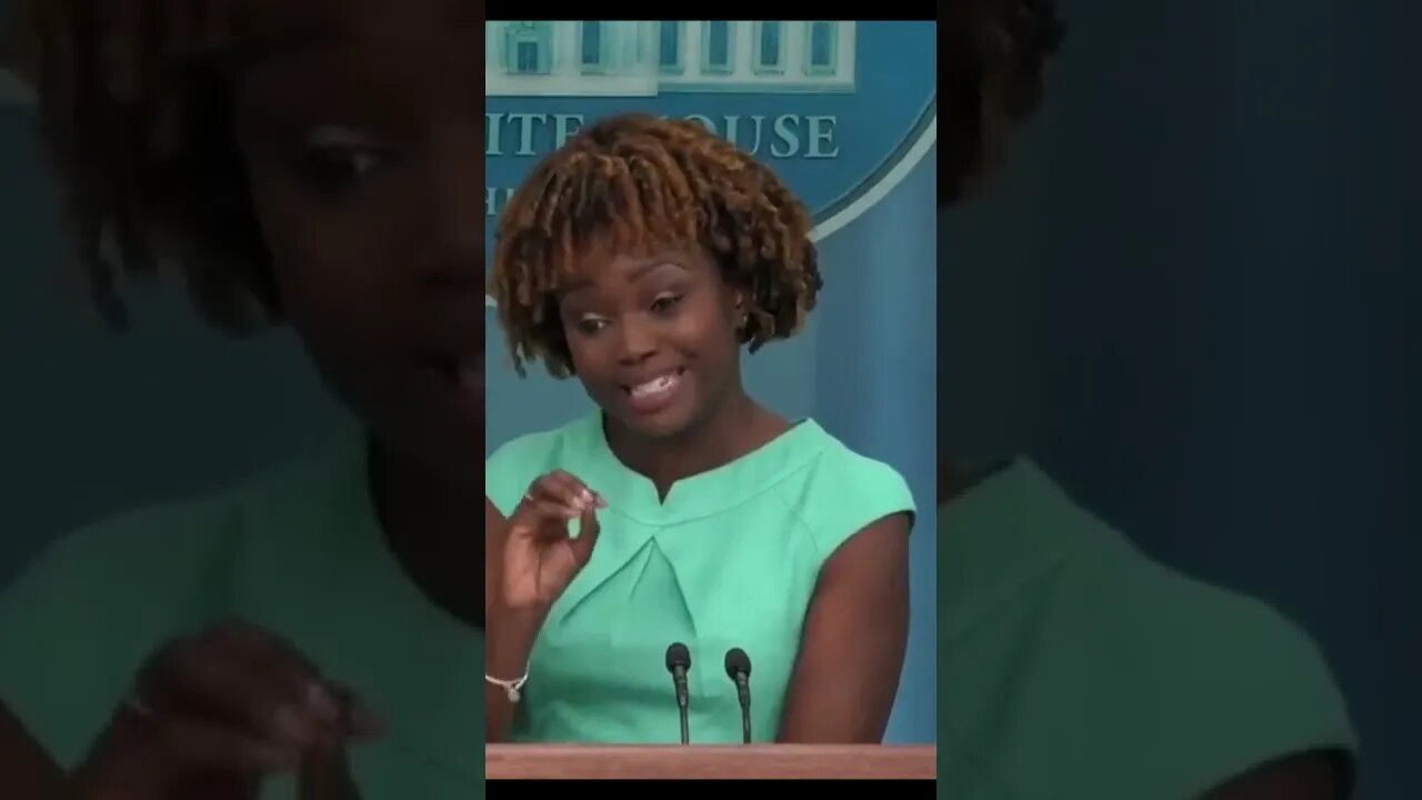 Karine Jean-Pierre said that Fox News Peter Doocy's question was 'ridiculous'