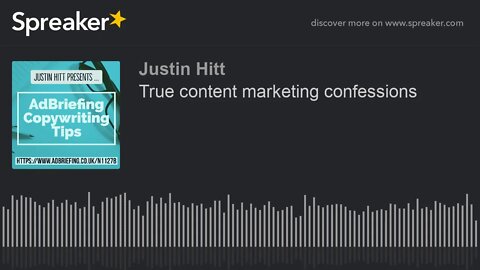 True content marketing confessions