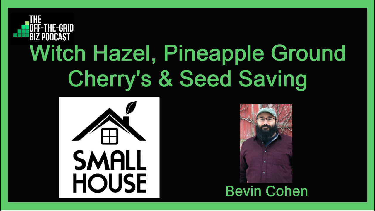 Small House Farm: Witch Hazel, Pineapple Ground Cherry's & Seed Saving