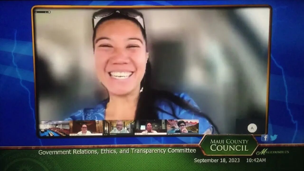 Maui Gov Ethics Transparency Committee 9-18-23 Closing 10