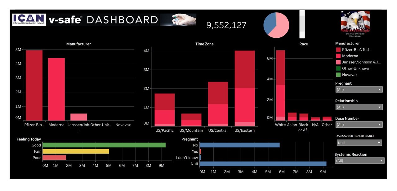 World's 1st Interactive V-Safe Dashboard by WelcomeTheEagle!