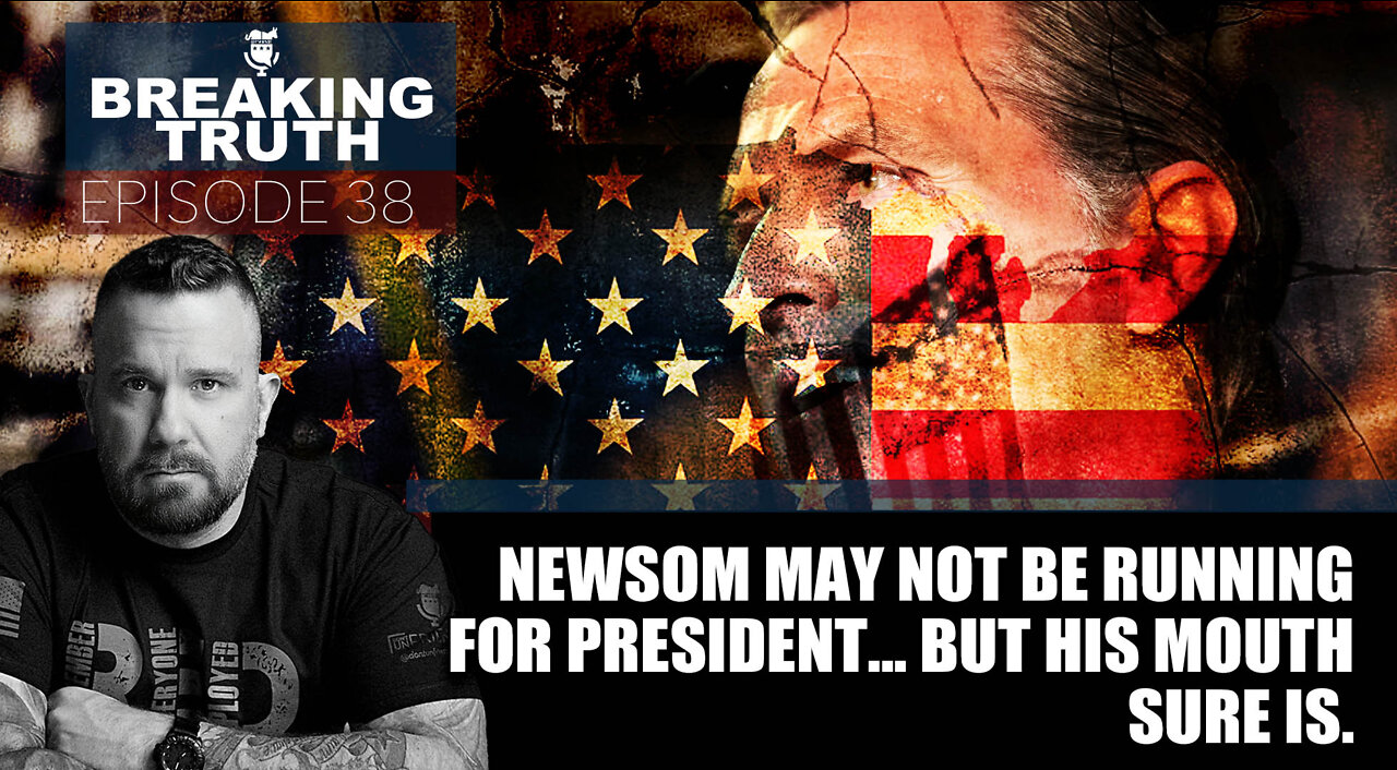 Newsom may not be running for President, but his mouth sure is. 28SEP22