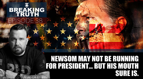 Newsom may not be running for President, but his mouth sure is. 28SEP22