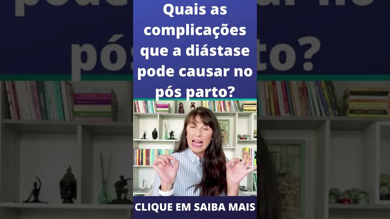 Quais as complicações que a diástase pode causar no pós parto? #Shorts