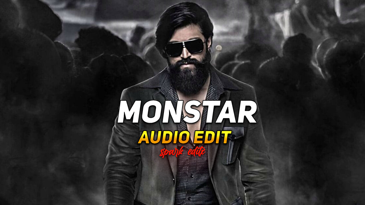 The Monstar song audio edit | kgf chapter 2