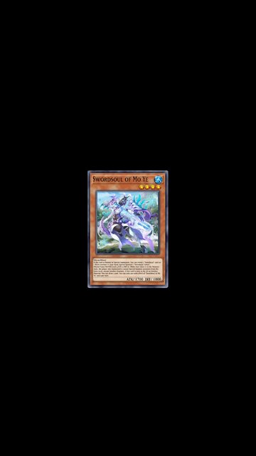 Yu Gi Oh! Swordsoul of Mo Ye