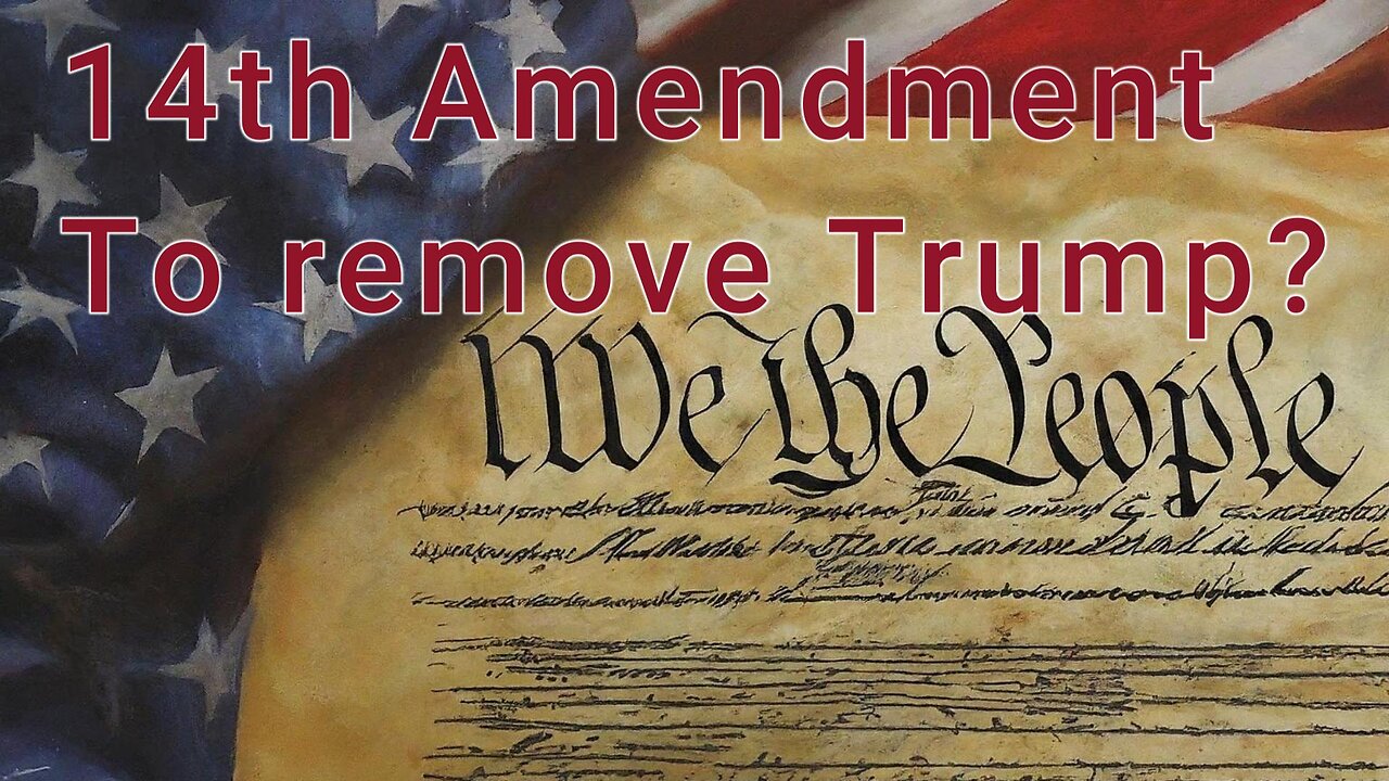 the constitutionalist - Ep 27 Raskin wants to use the 14th Amendment to block Trump from office.