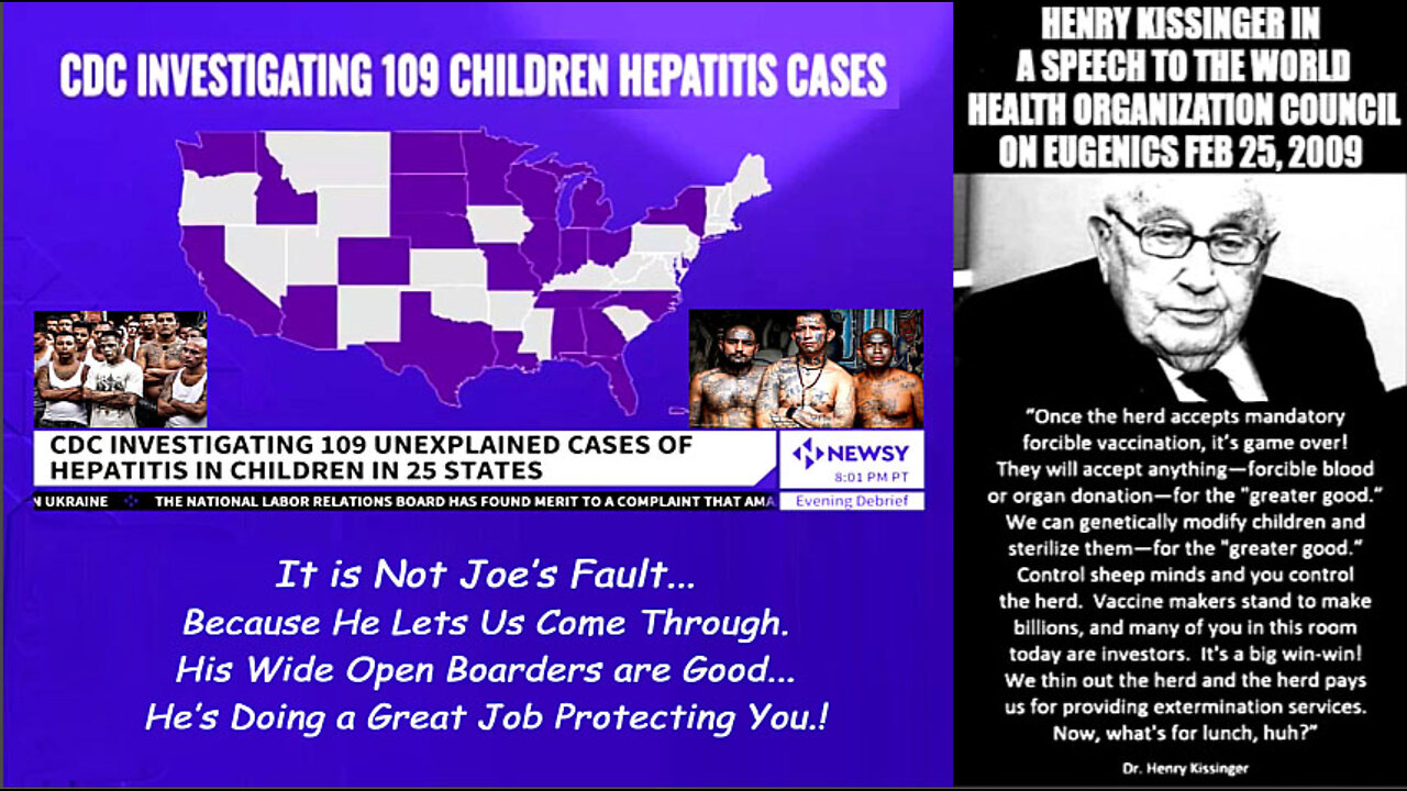 Hepatitis Outbreak and Wide Open Boarders