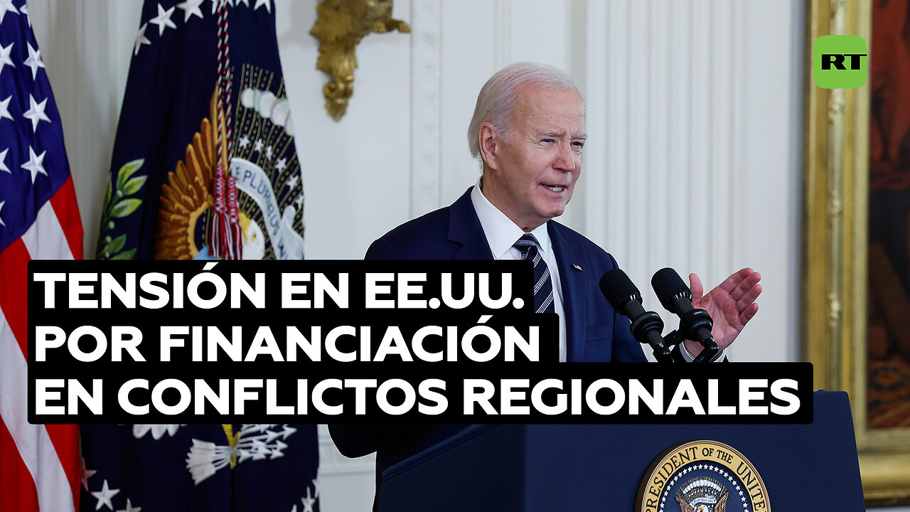 Biden amenaza con vetar el paquete multimillonario designado a Israel si no se incluye a Ucrania