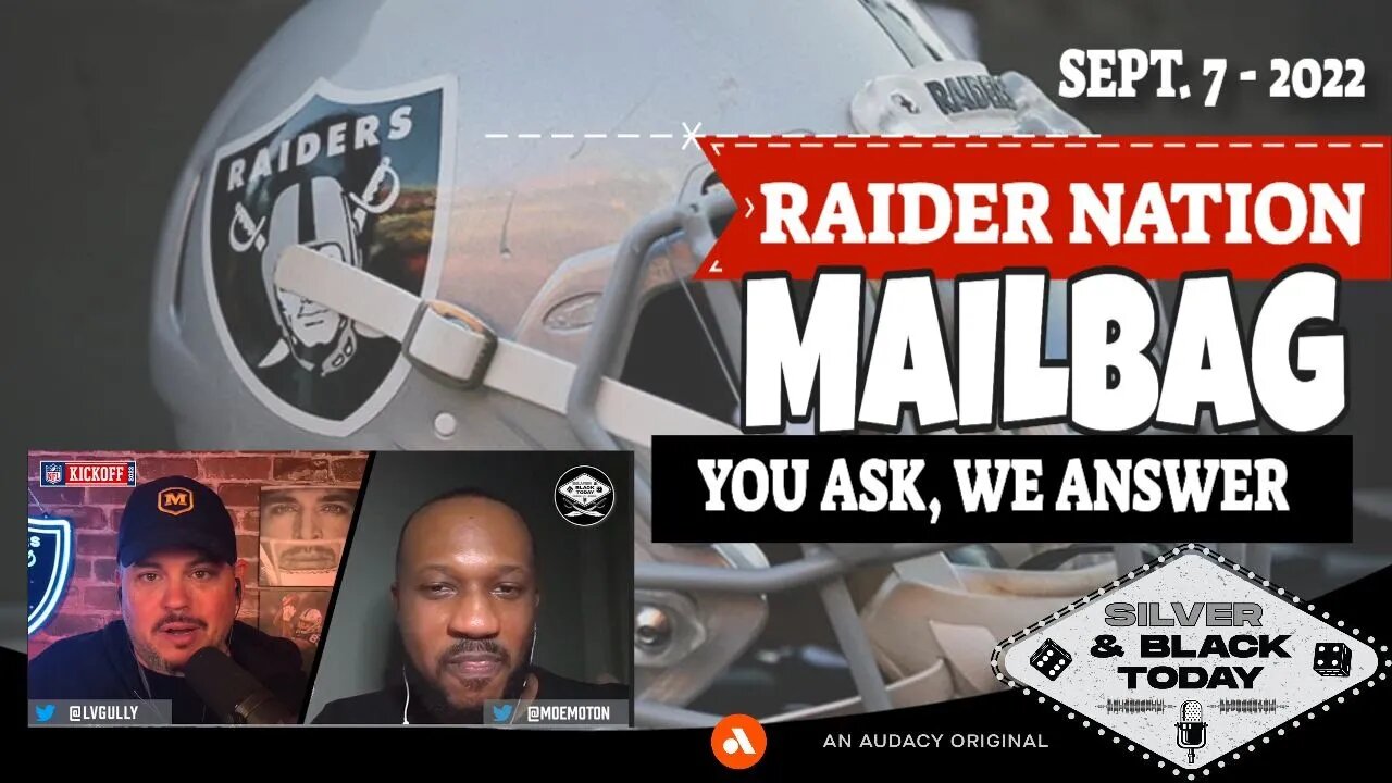 Raiders Mailbag: Raider Nation Asks, We Answer for Week 1 of 2022