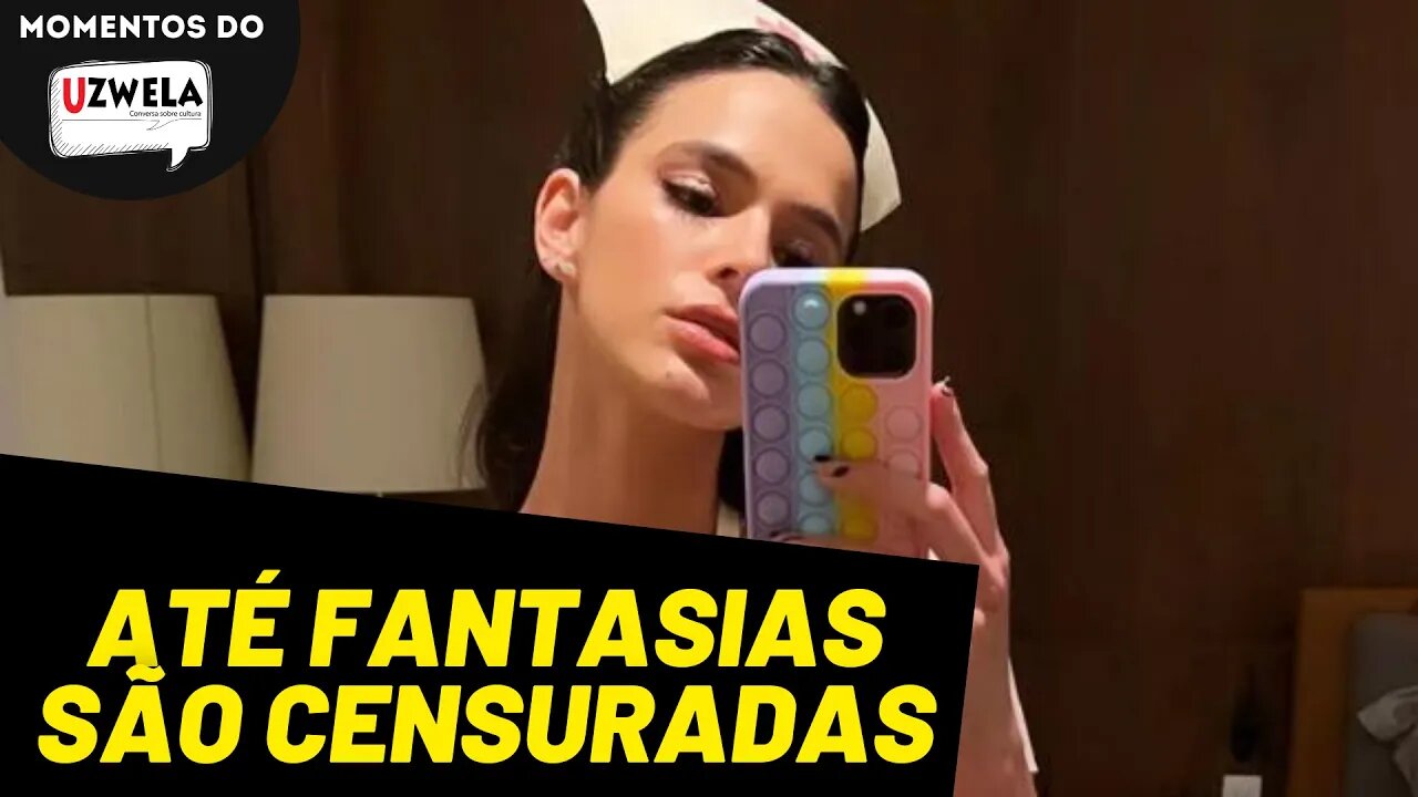 Parte da esquerda problematiza a escolha de fantasias | Momentos do Uzwela, conversa sobre cultura