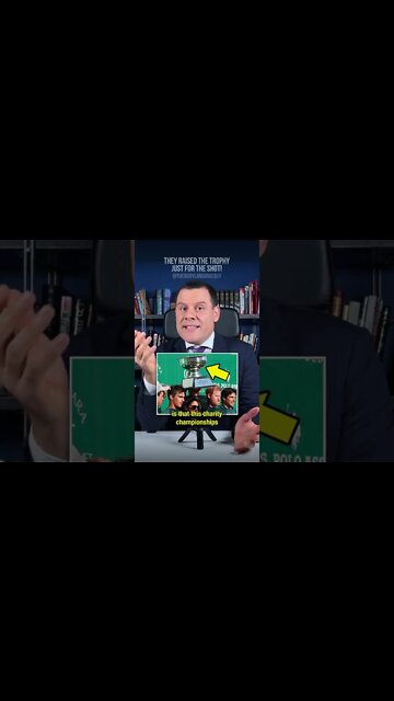 They raised a trophy they DID NOT won! - #shorts