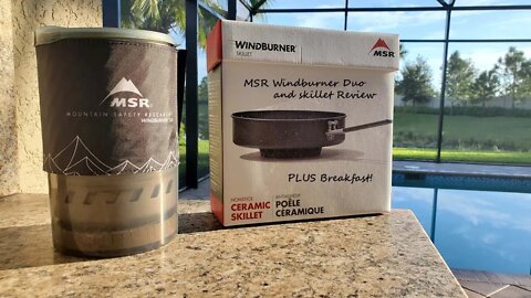 MSR Windburner Duo and skillet Review. PLUS Breakfast!