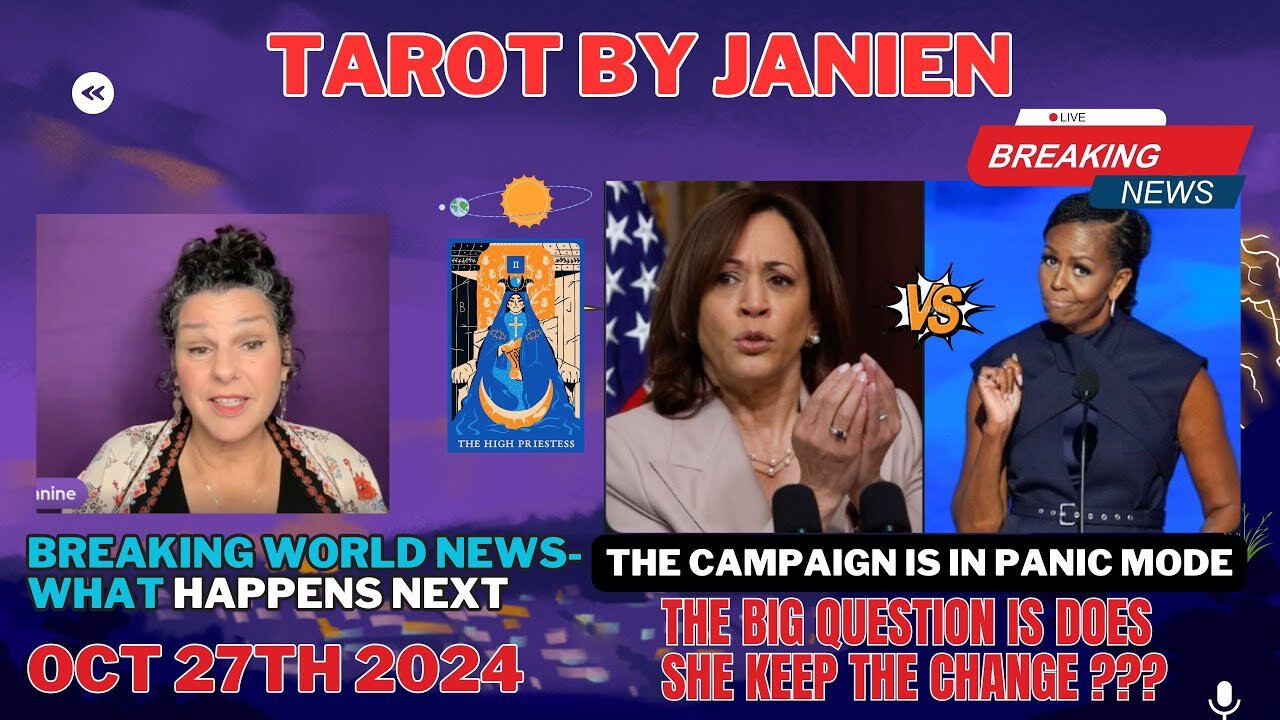 Tarot By Janine - Breaking News Update Oct 26th 2024