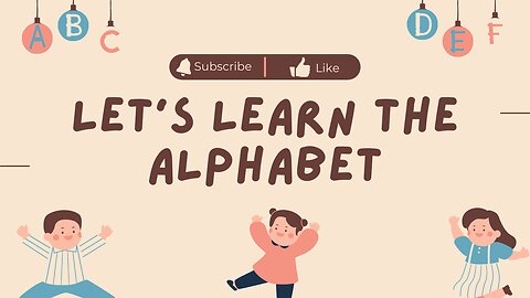 ABC Preschool Alphabet Animated Video