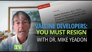 Dr. Mike Yeadon Names Names: 'You Are Responsible' for Crimes Against Humanity