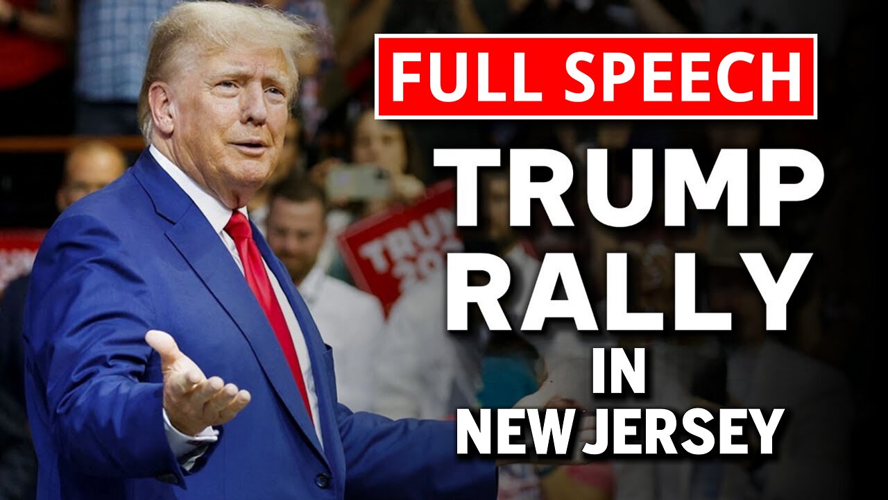 FULL SPEECH: President Trump Delivers Remarks at Rally in Wildwood, NJ - 5/11/24