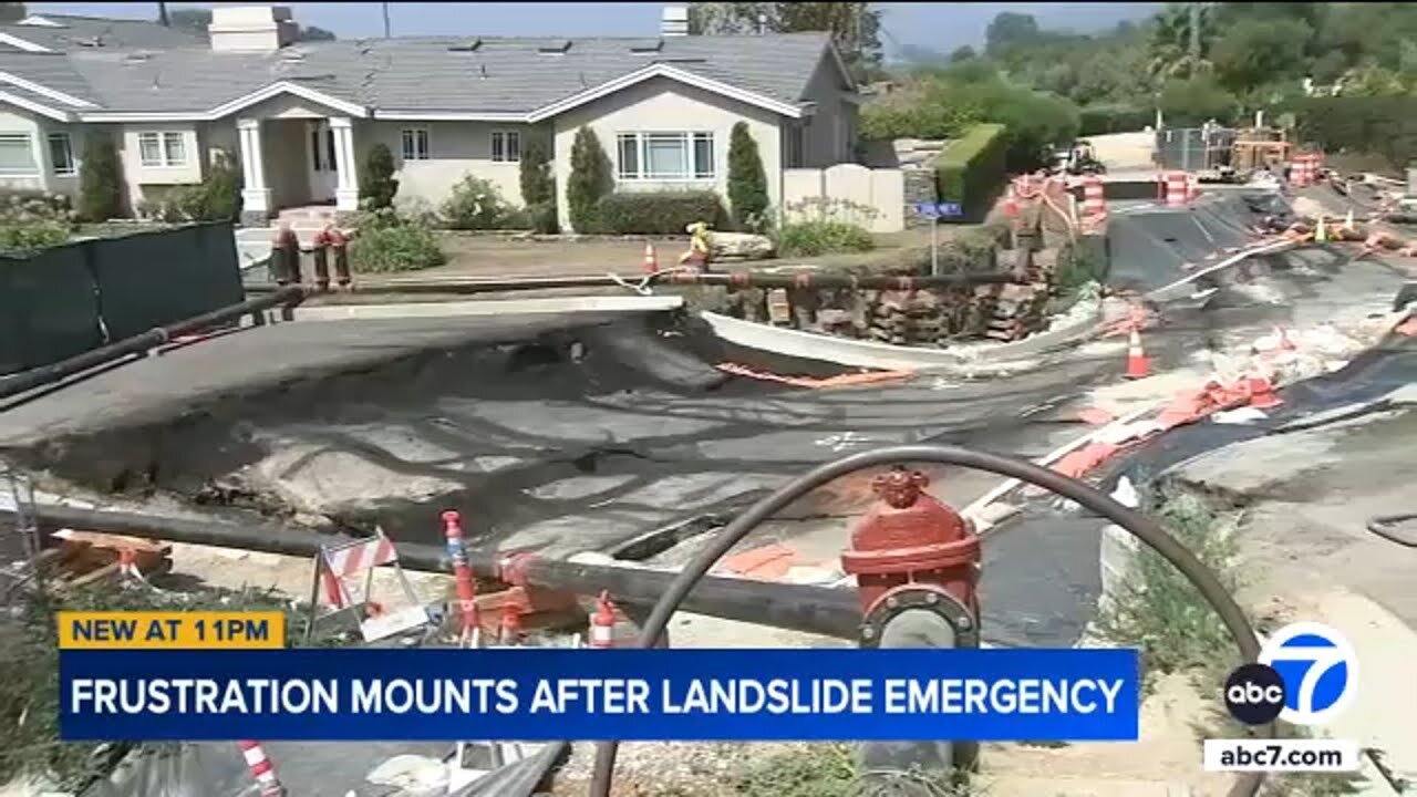 Rancho Palos Verdes residents voice frustration amid landslide crisis