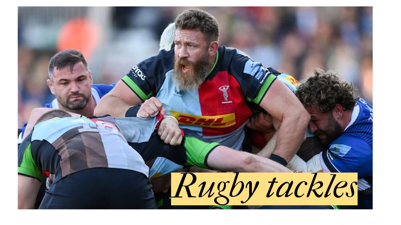 Spine shattering rugby tackles