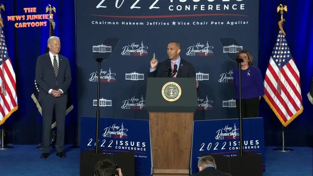 Dem Jeffries describes Dems and Pelosi: "Incredibly diverse.. great orchestra.. brilliant people.."