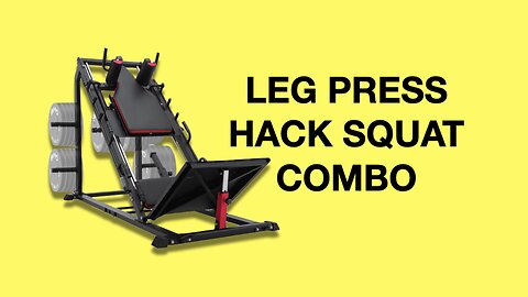 GMWD Leg Press Hack Squat Machine Review (3-in-1 Leg Combo)