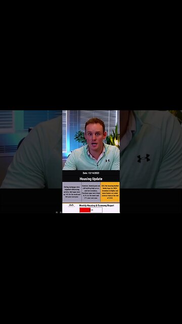 1-Minute Weekly Housing Market & Economy Update - 12-14-2023