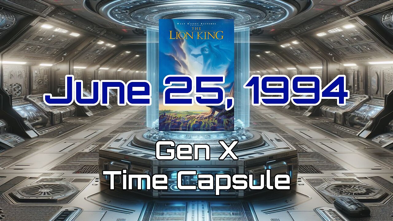 June 25th 1994 Gen X Time Capsule