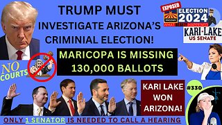 MARICOPA COUNTY: 130,000 Early Ballots REJECTED 11/6 & 11/7 BUT They CERTIFIED 8,559 For ENTIRE Election. Where Are MISSING Ballots? Why Are RNC, AZGOP, Kari Lake, Harmeet Dhillon, Jen Wright Silent? MC Results ILLEGIT & Lake WON…TRUMP MUST INVE